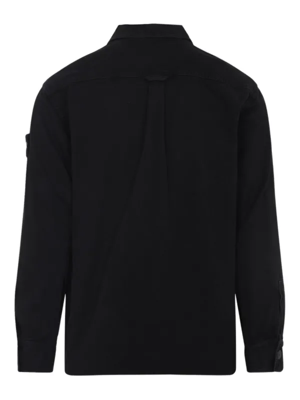 Stone Island シャツジャケット | ブラック | FARFETCH JP