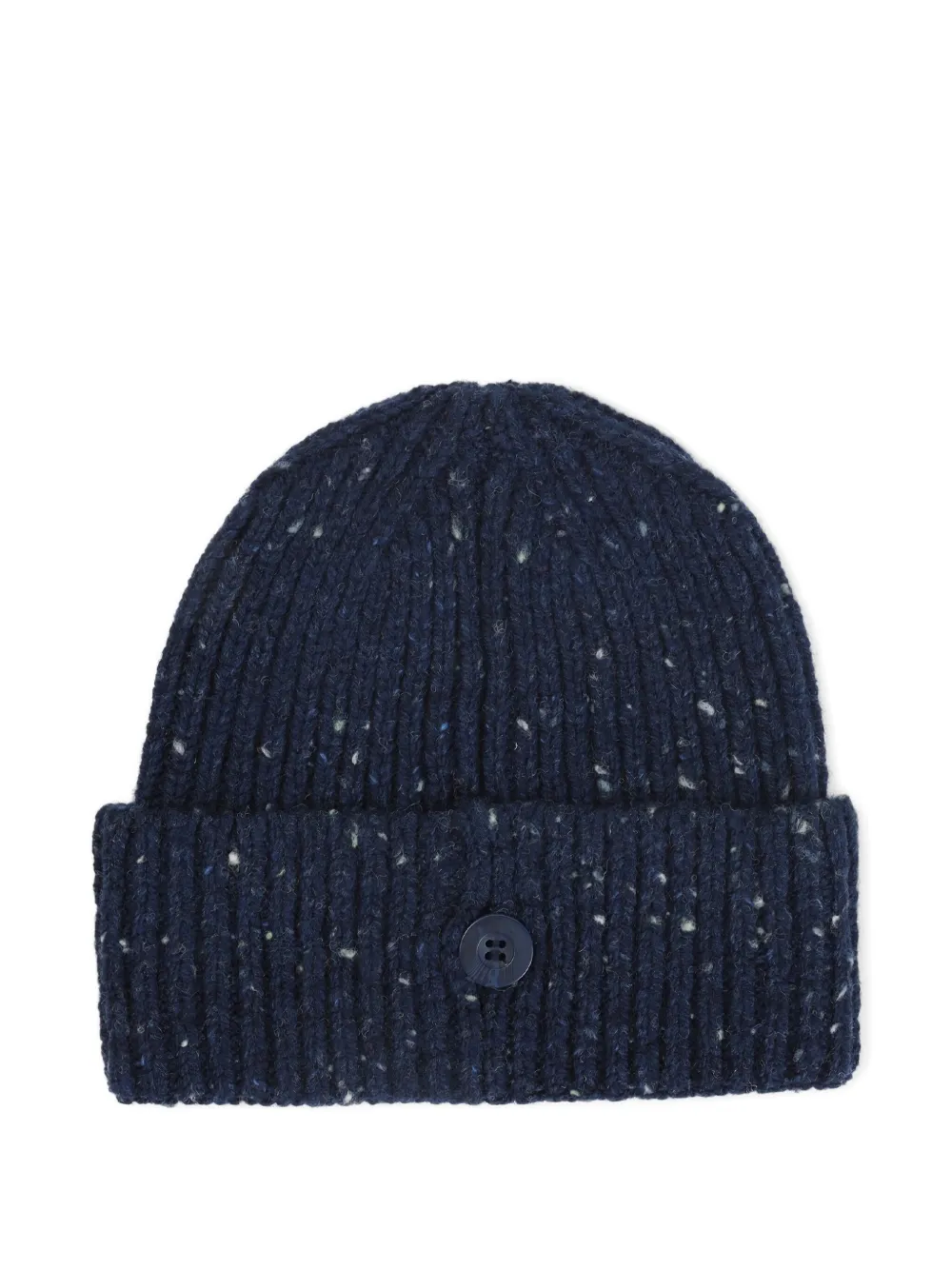 Carhartt Wip Speckled Jupiter Blue Wool Anglistic Beanie In Blue