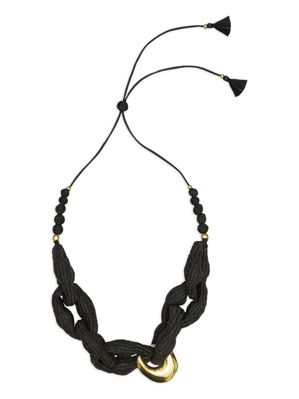 Johanna Ortiz Reverence To Their Gods Necklace In Black