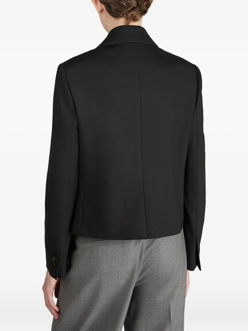 Montedoro Buttoned Jacket In Black