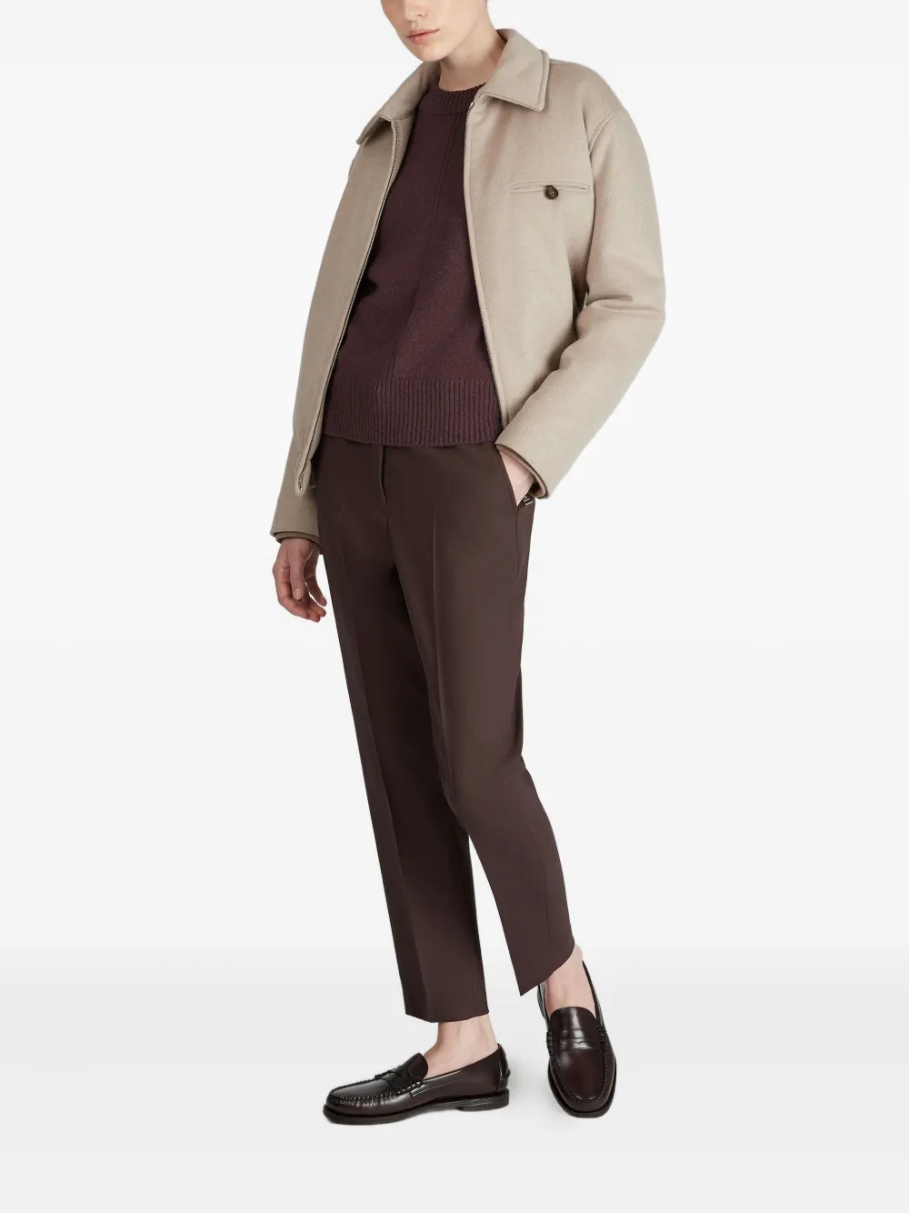 Montedoro chamarra bomber con cierre | Chamarras bomber | Image 2