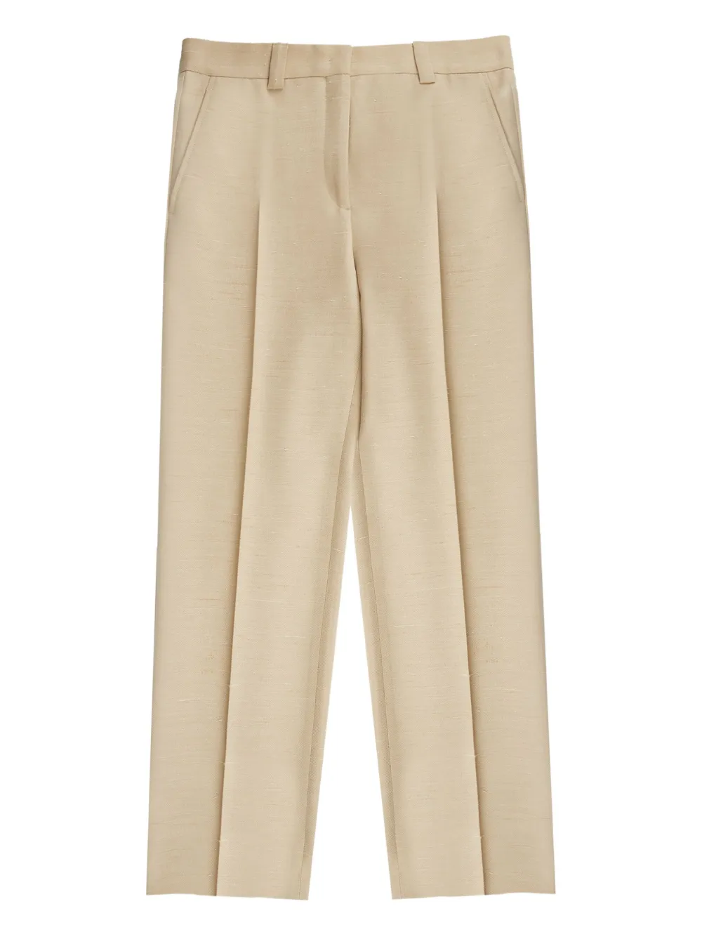 Incotex concealed-fastening trousers | Neutrals | Image 1