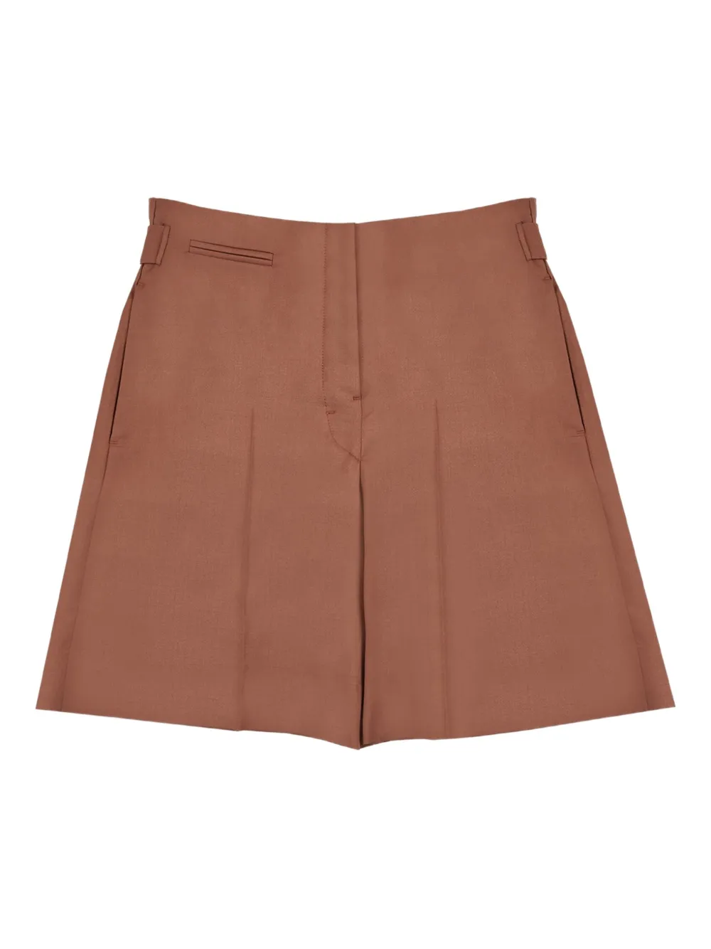 Incotex Wollen shorts Bruin