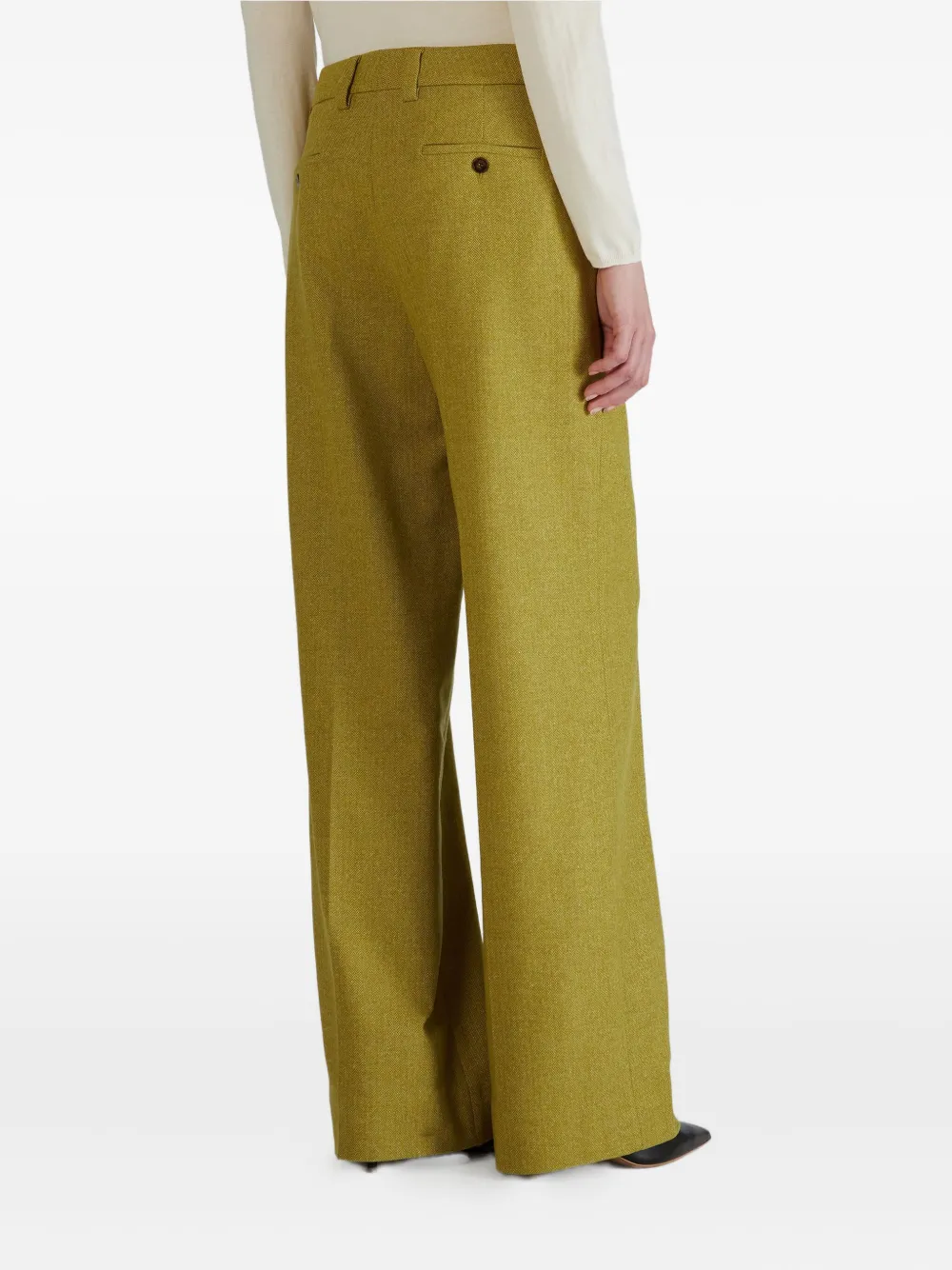 Incotex Pleated Trousers In Green