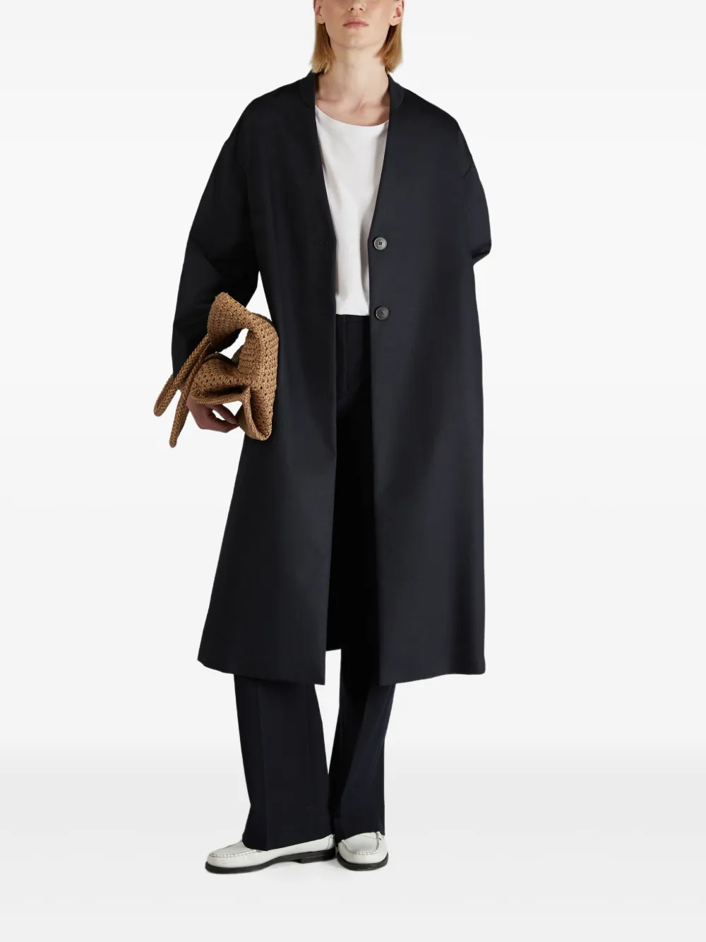 Zanone Crew-neck Long-sleeve T-shirt In White