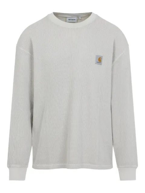 Carhartt WIP waffle logo-patch T-shirt