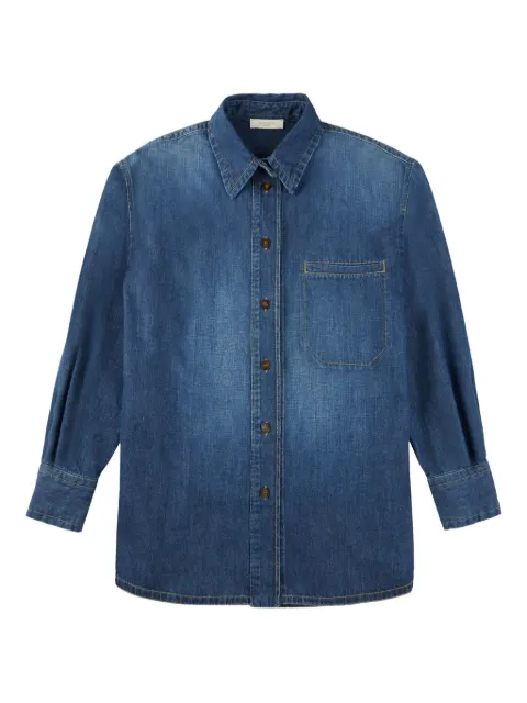 Glanshirt buttoned denim shirt