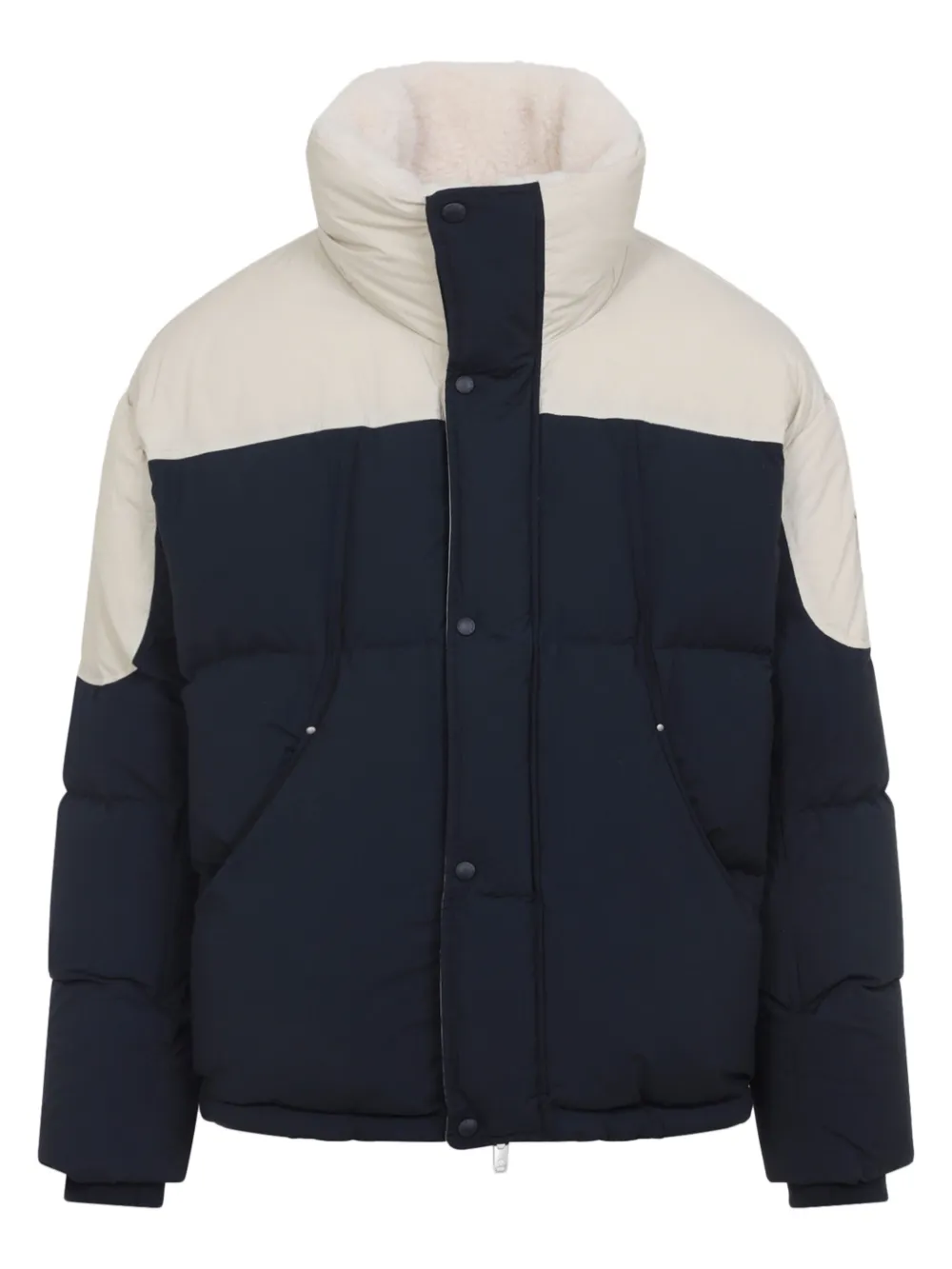 Moose Knuckles high-neck padded jacket | Blue | Image 1