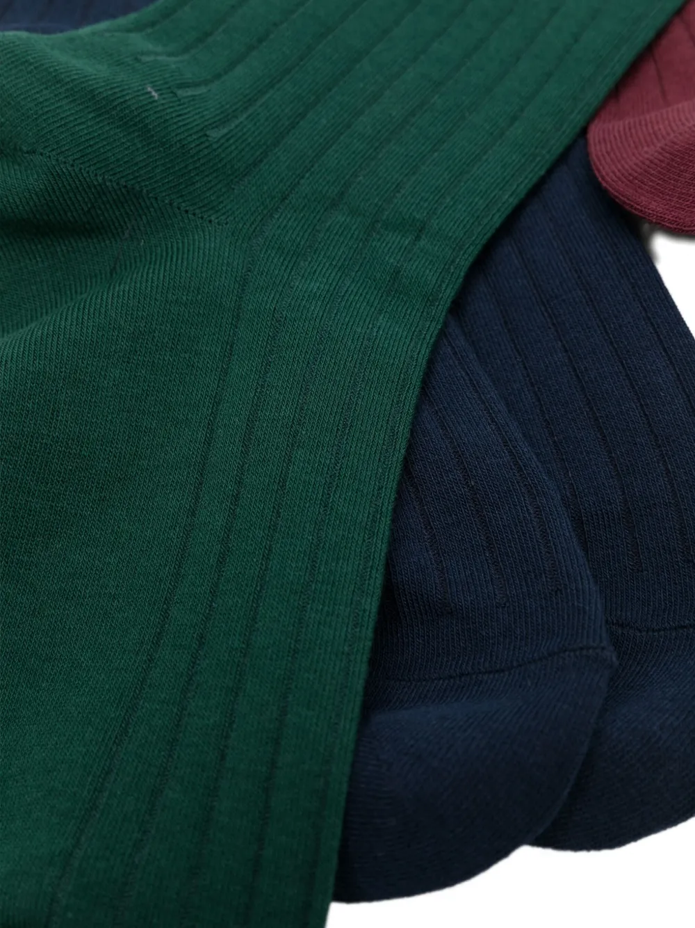 Polo Ralph Lauren Polo Pony-embroidered Socks (pack Of Three) In Multi
