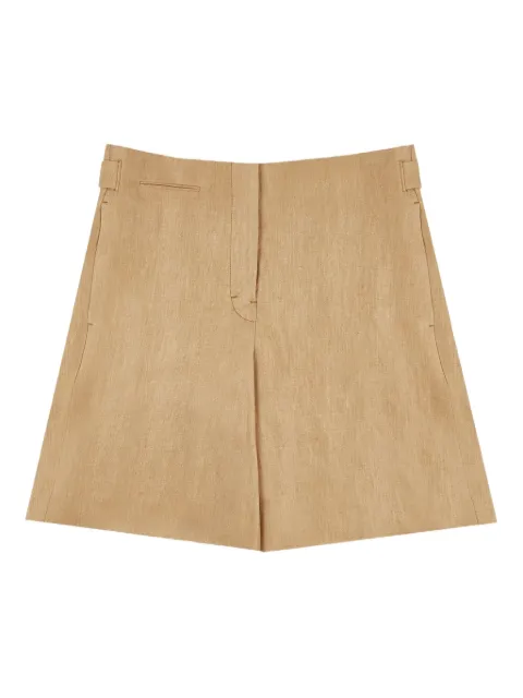 Incotex shorts de linocon cierre oculto