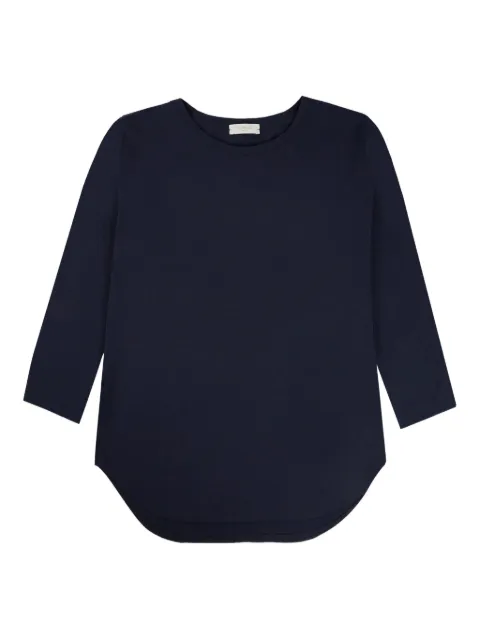 Zanone playera con cuello redondo