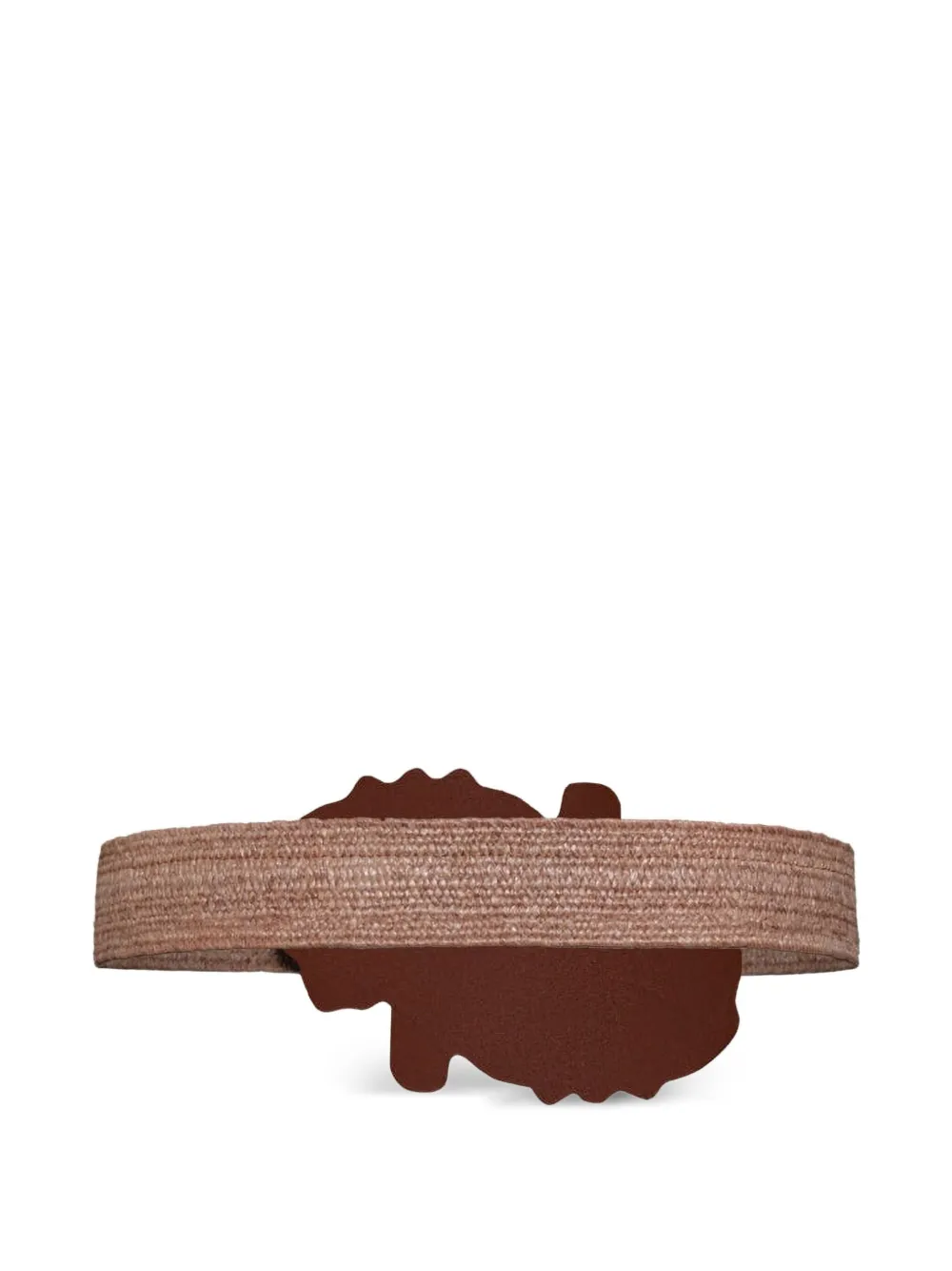 Johanna Ortiz The Living And The Afterlife Woven Belt In Brown