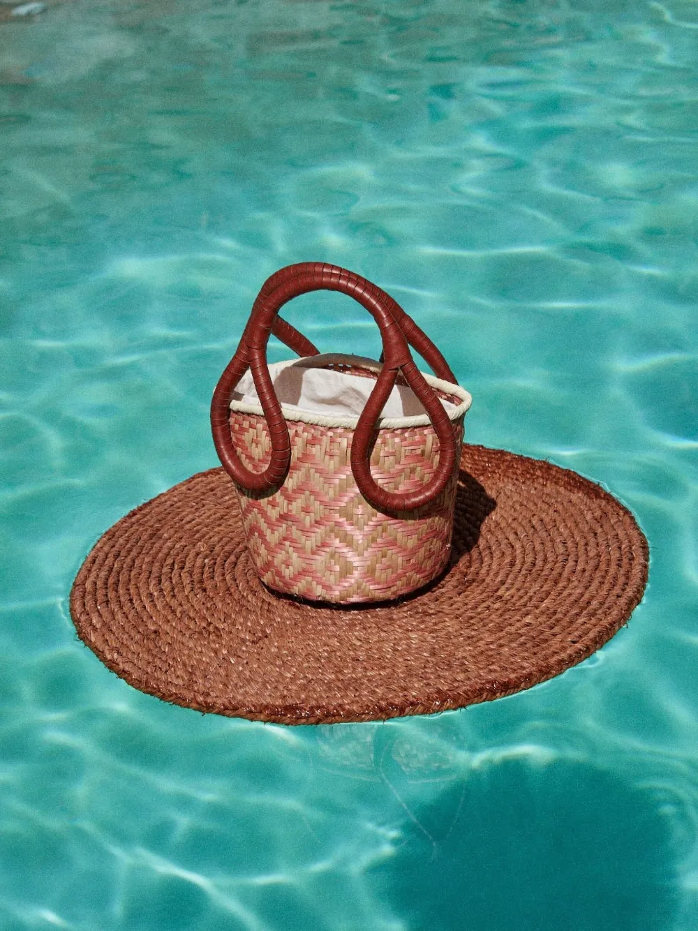 Johanna Ortiz Mini Understanding Of The Cosmos Bucket Bag In Pink