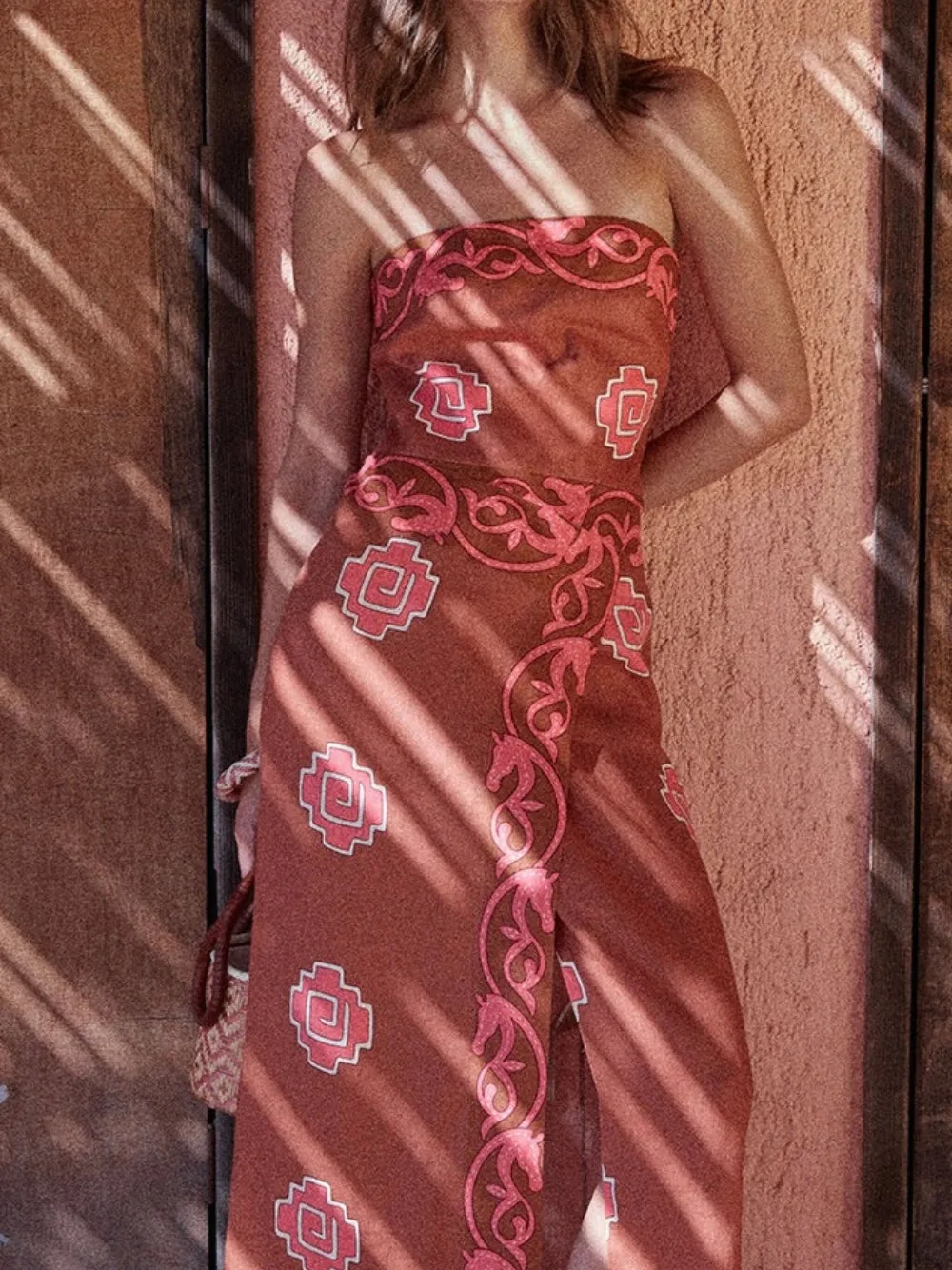 Johanna Ortiz Mini Understanding Of The Cosmos Bucket Bag In Pink