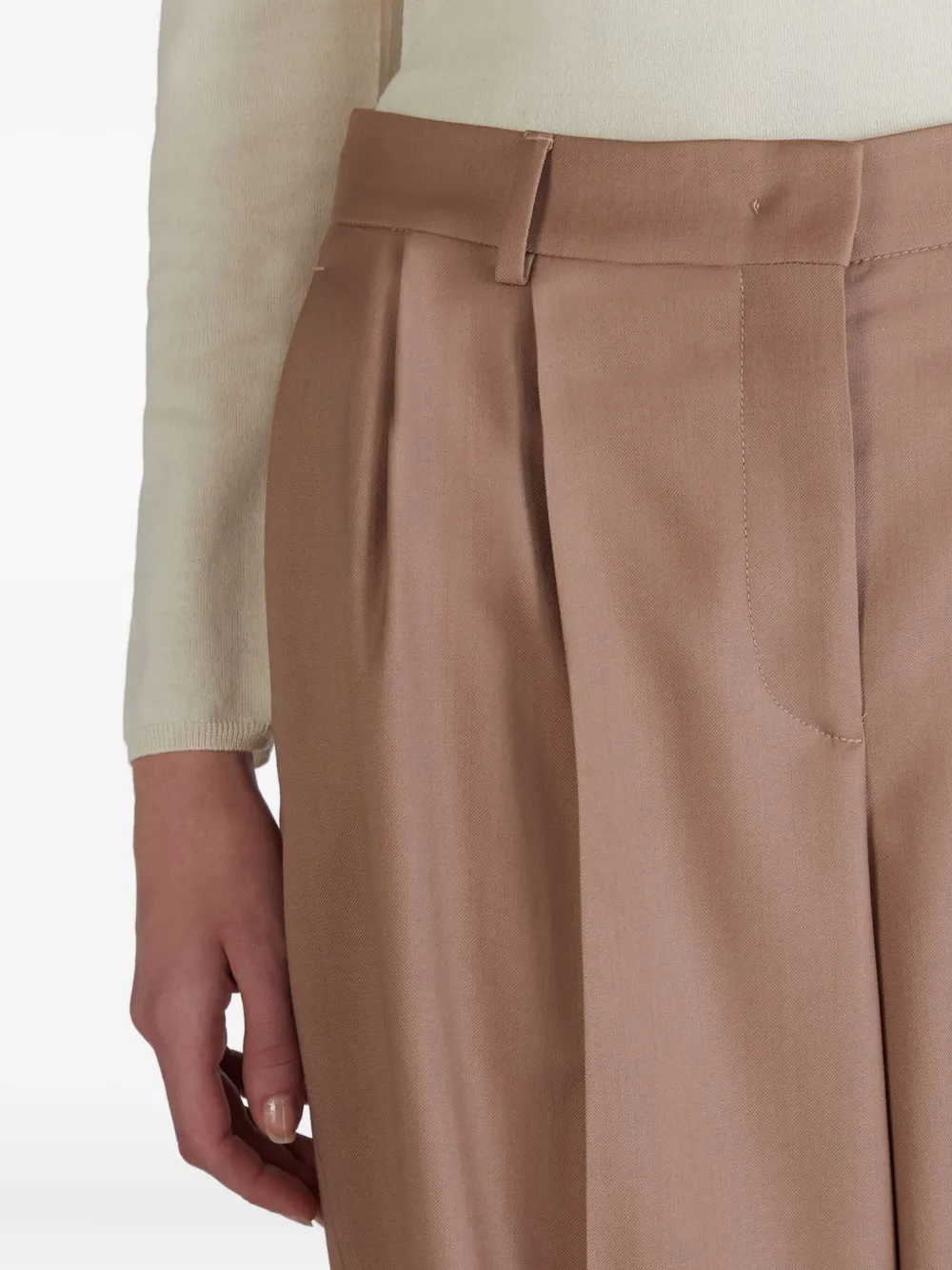 Incotex Plooibroek Beige