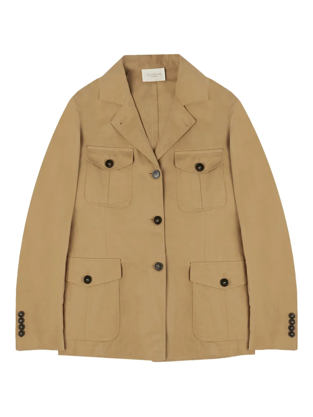 Montedoro buttoned pocket jacket | Neutrals | Image 1