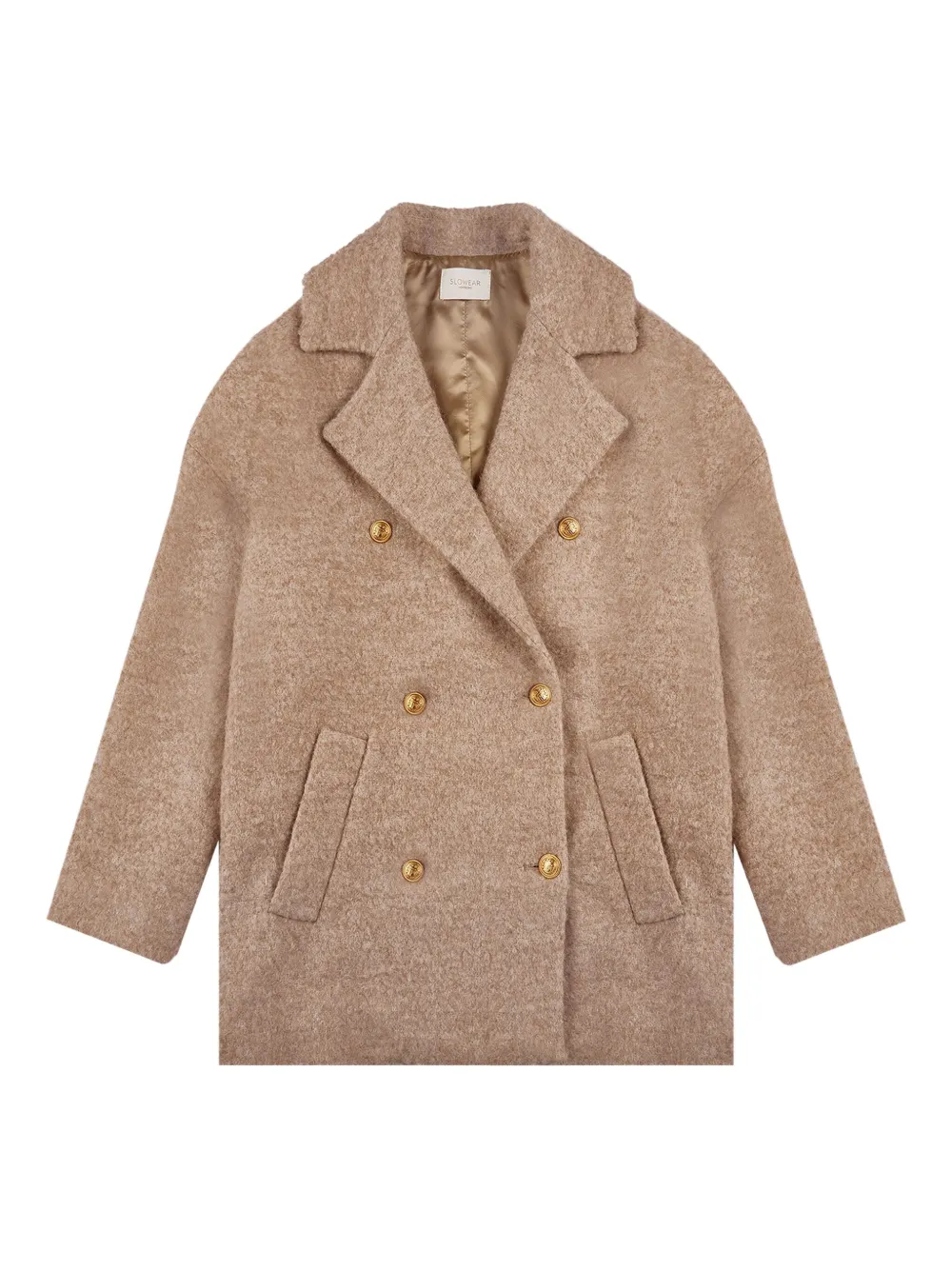 Montedoro abrigo con doble botonadura | neutro | Image 1