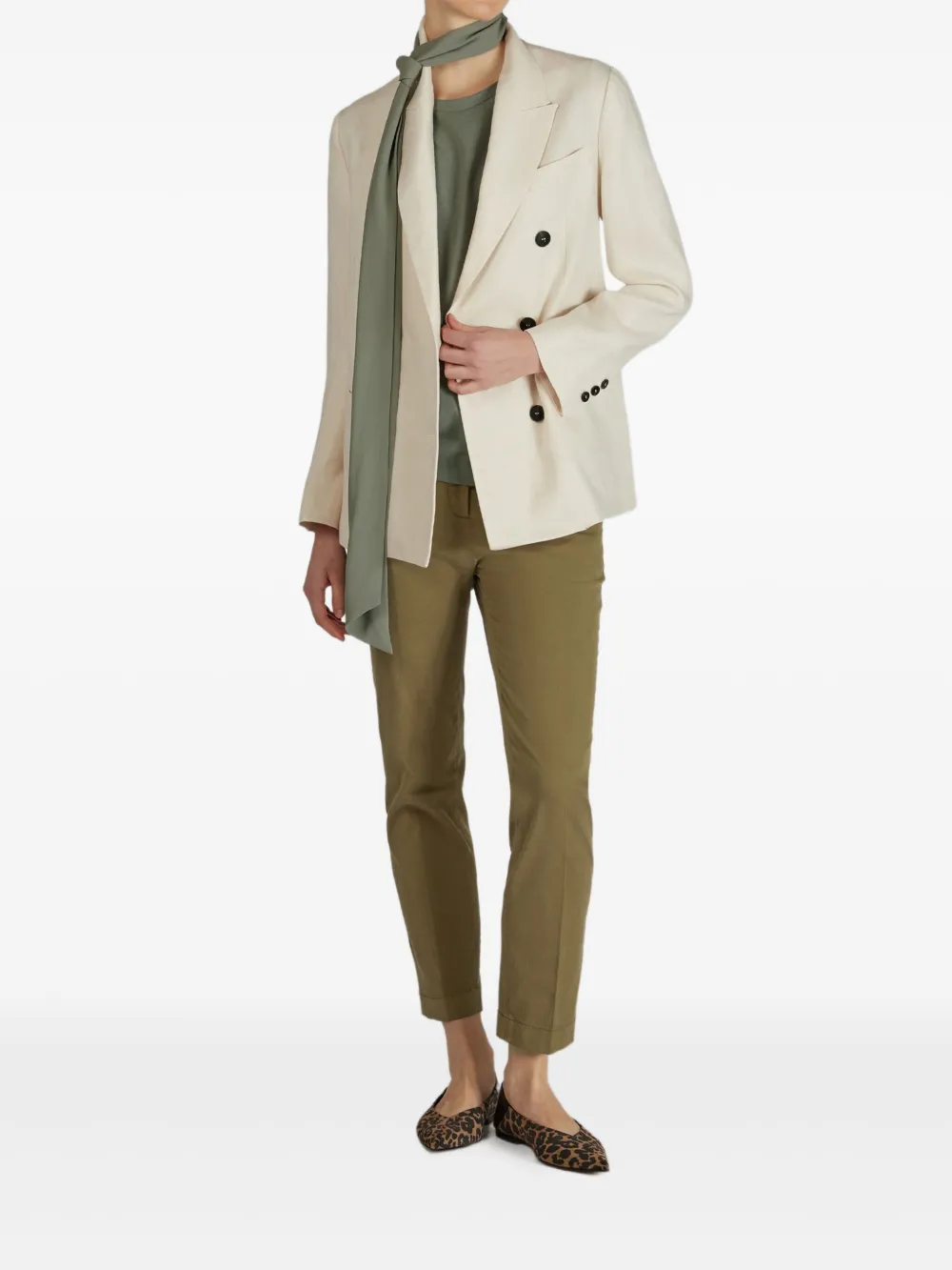 Zanone Crew-neck T-shirt In Green