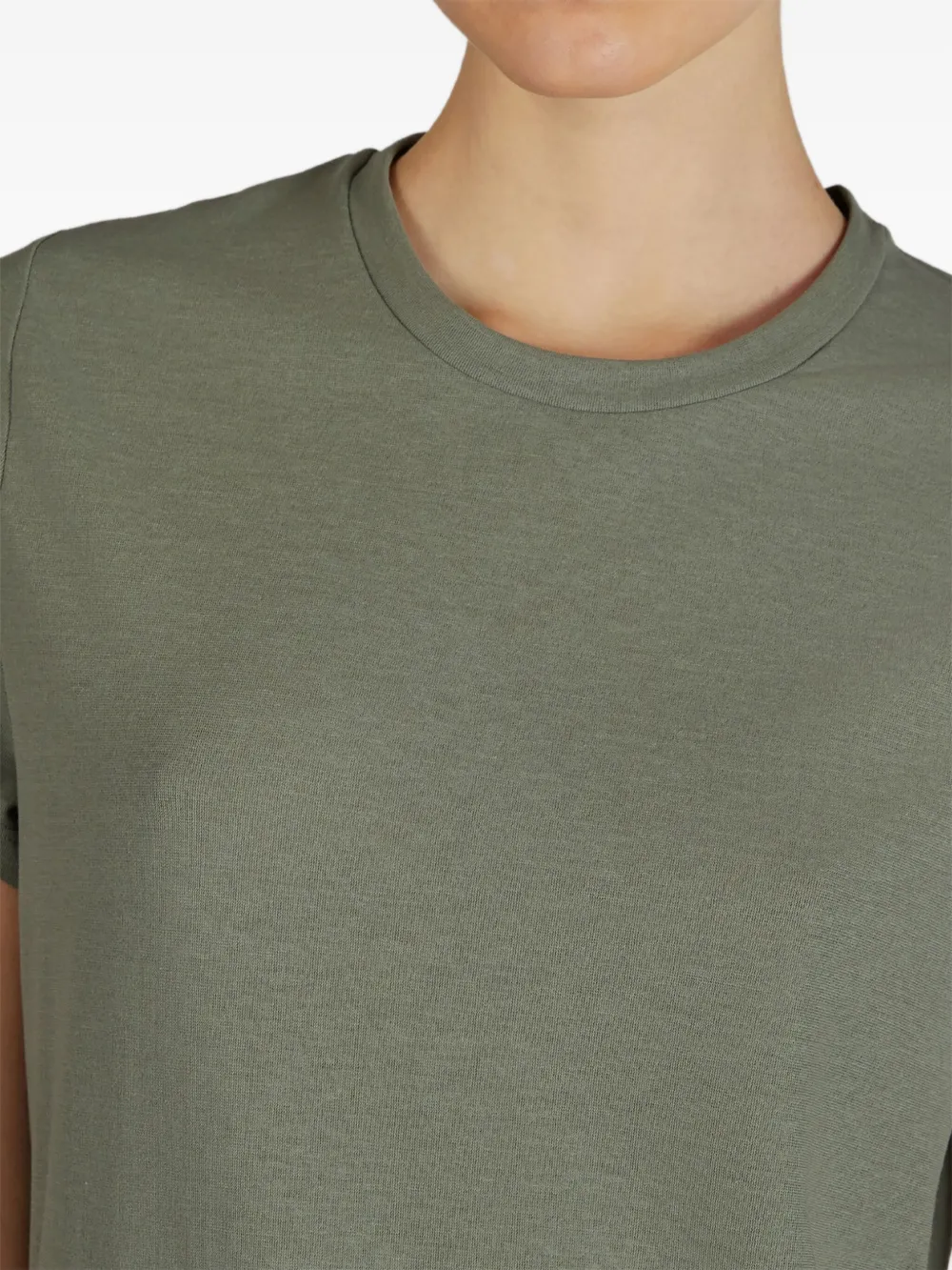 Zanone Crew-neck T-shirt In Green