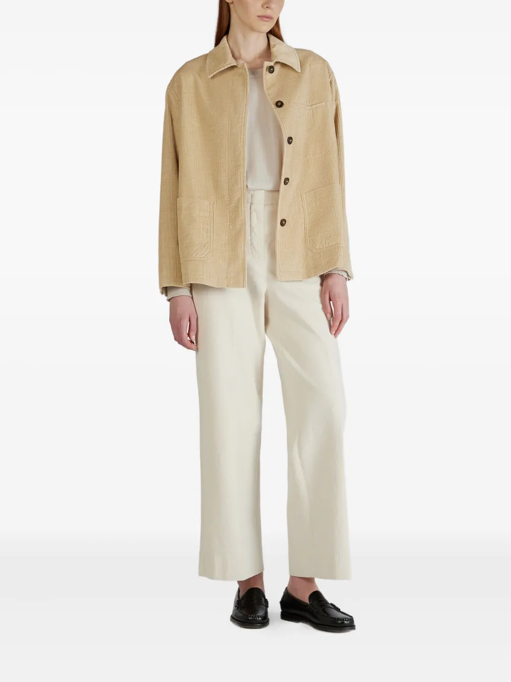 Montedoro corduroy blouson jacket | Single Breasted Coats | Image 2