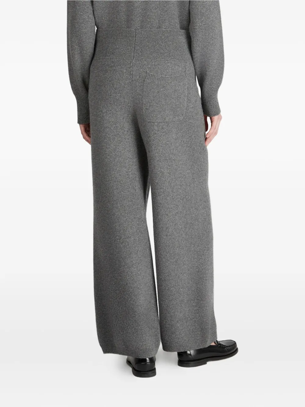 Zanone Elastic-waistband Trousers In Gray