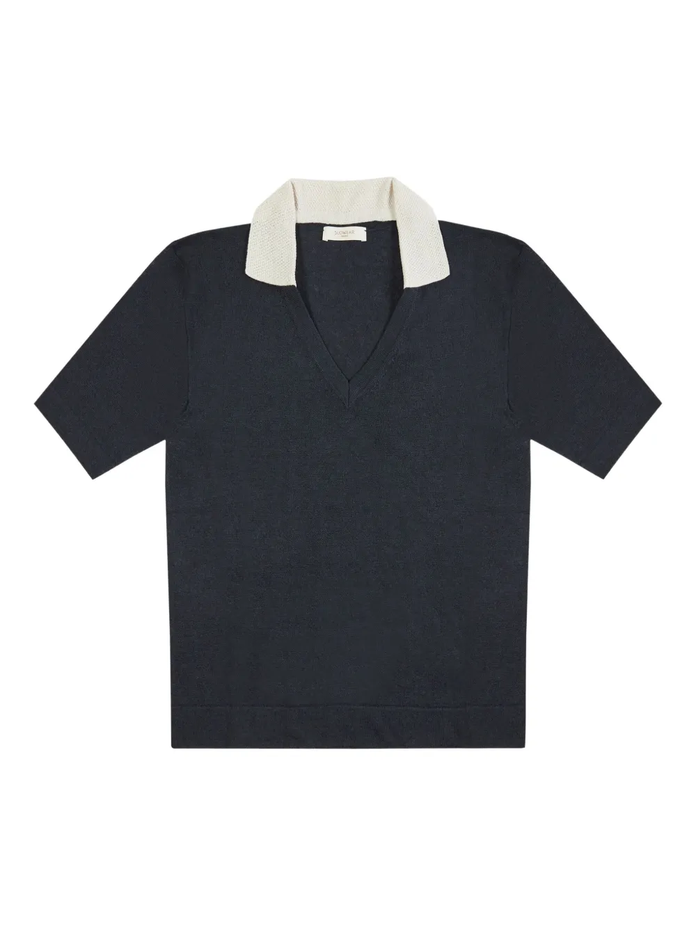 Zanone V-neck T-shirt In Black