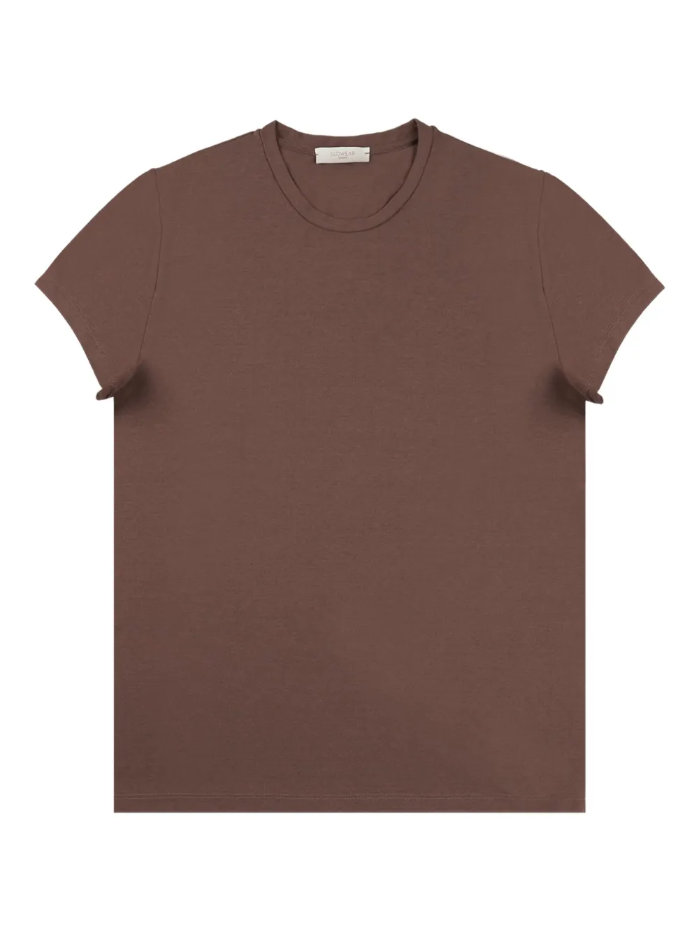 Zanone Cotton T-shirt In Brown