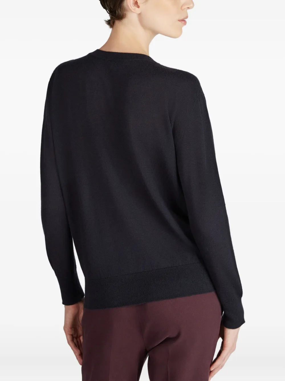 Zanone Crew-neck Sweater In Blue