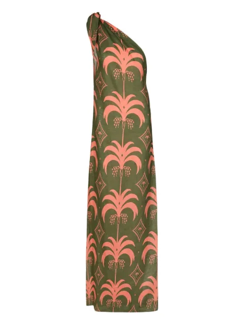 Johanna Ortiz Seaweed one-shoulder dress