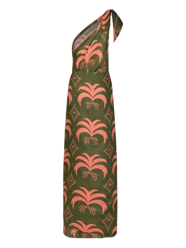 green emerald velvet dress Heritage Midi Dress main image 1