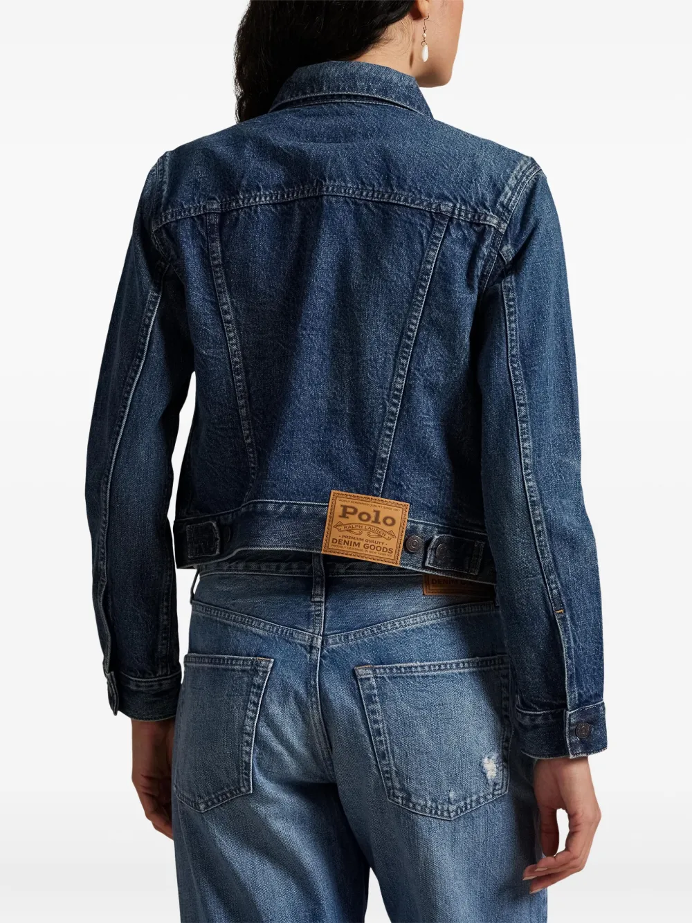 Polo Ralph Lauren Cotton-blend Denim Jacket In Blue