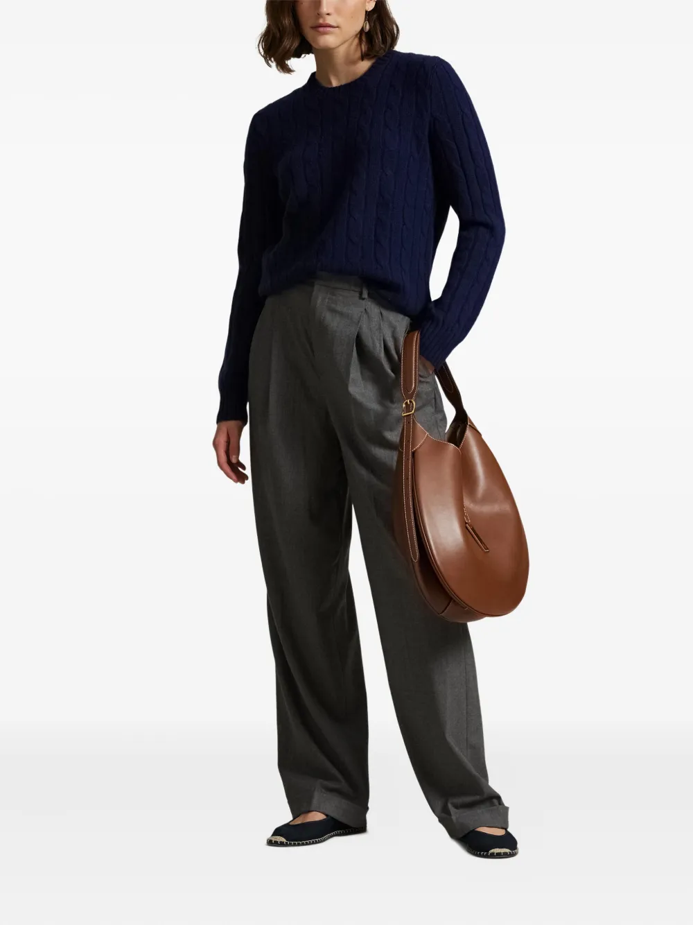 Polo Ralph Lauren Palazzo plooibroek Grijs