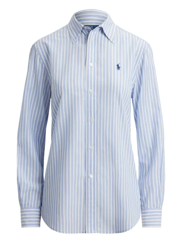Polo Ralph Lauren ストライプ シャツ | ブルー | FARFETCH JP
