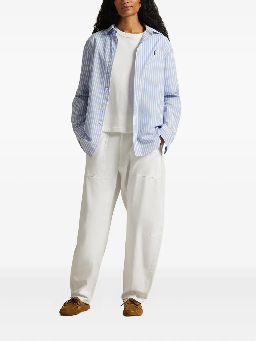 Polo Ralph Lauren Gestreept blouse Blauw