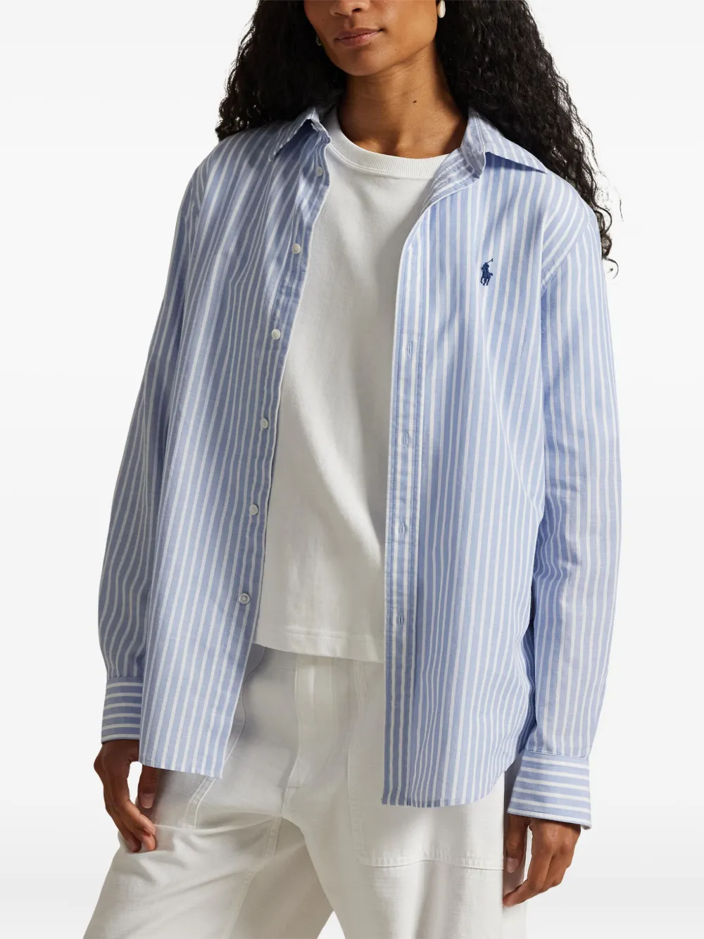 Polo Ralph Lauren Gestreept blouse Blauw