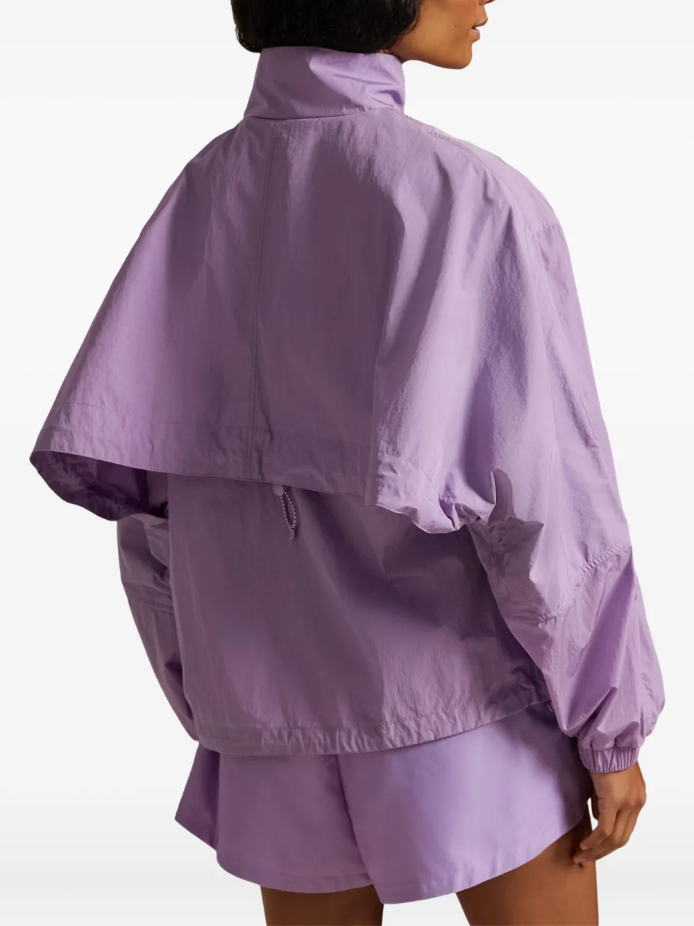 Polo Ralph Lauren Flap-pocket Logo-print Jacket In Purple