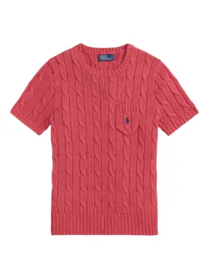Polo Ralph Lauren ケーブルニット セーター | オレンジ | FARFETCH JP