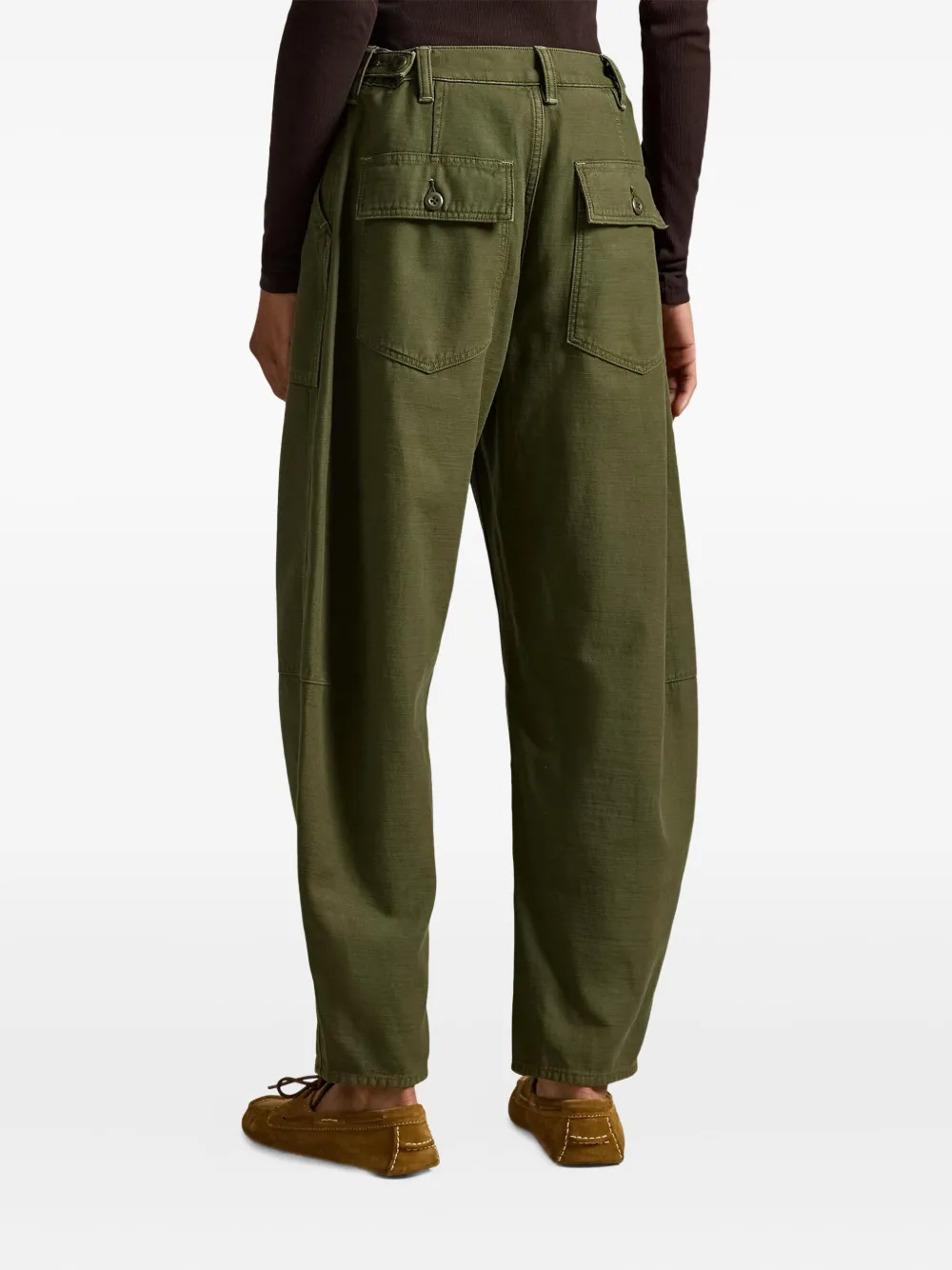 Polo Ralph Lauren Tapered Trousers In Green