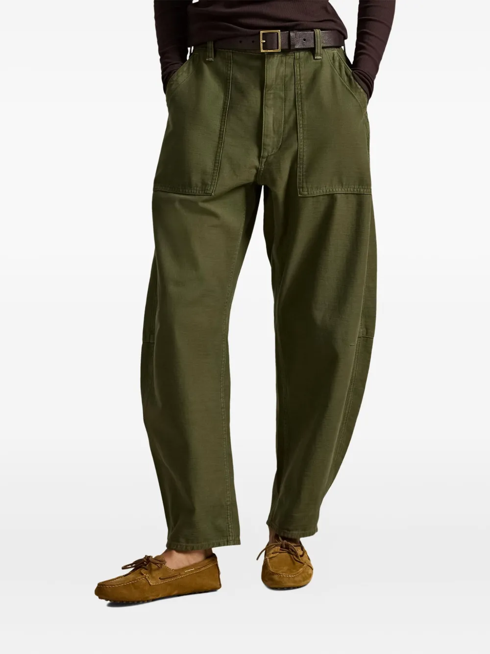 Polo Ralph Lauren Tapered Trousers In Green