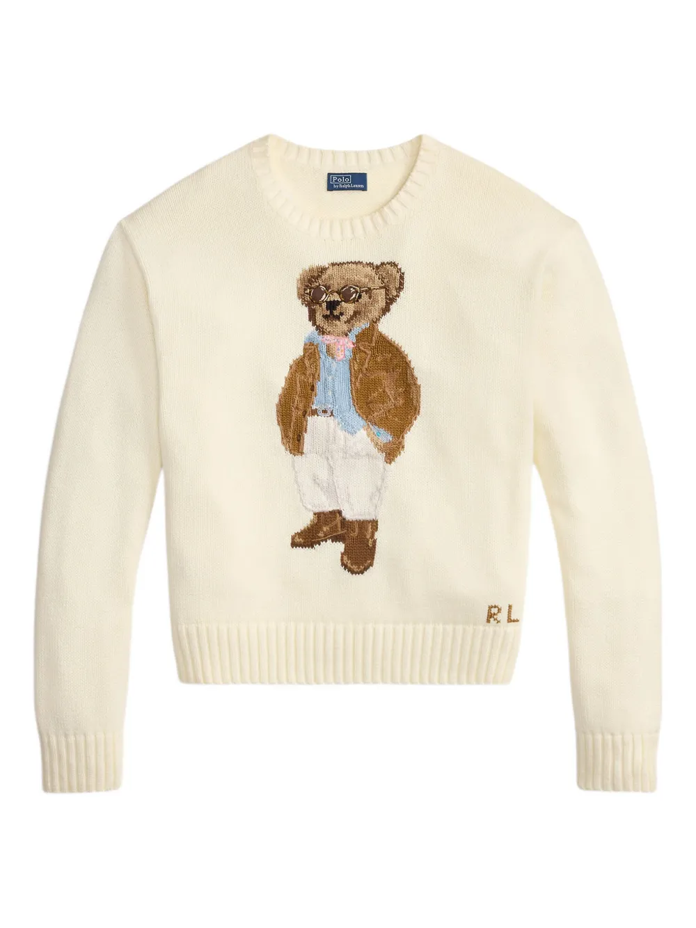 Polo Ralph Lauren Polo Bear Sweater In Neutral