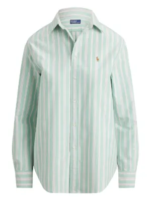 Polo Ralph Lauren ストライプ リネンシャツ | ブルー | FARFETCH JP