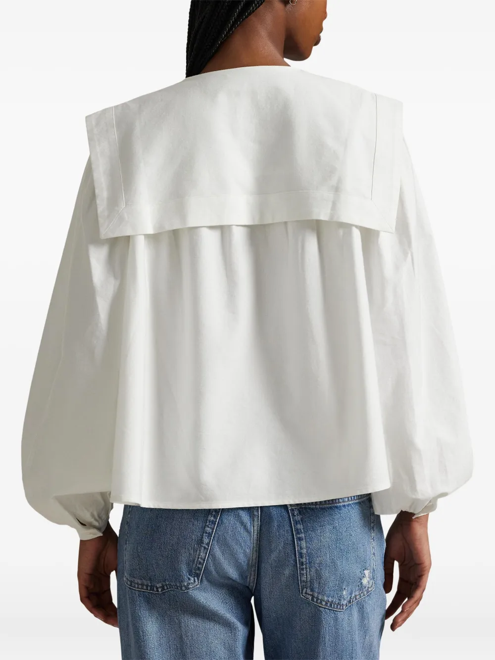 Polo Ralph Lauren Polo Pony Long-sleeve Shirt In White