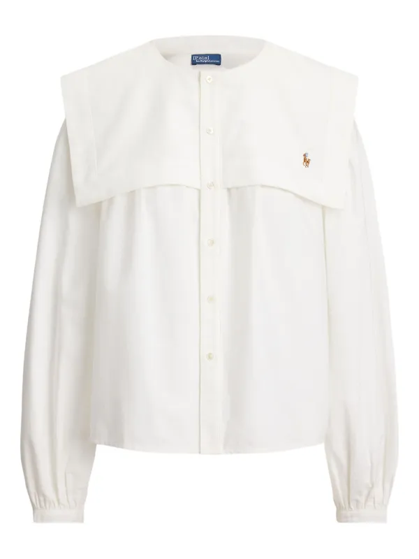 新品★16500円★POLO RALPH LAUREN★23㎝ Polo Ralph Lauren ポロポニー シャツ | ホワイト | FARFETCH JP