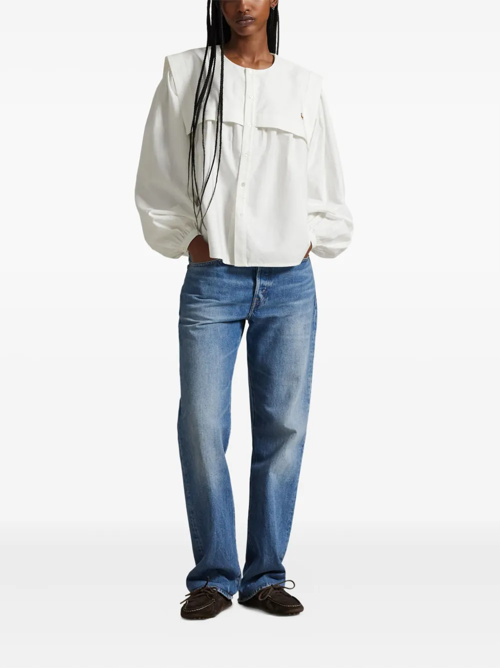 Polo Ralph Lauren Shirt met lange mouwen - Wit