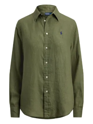 Polo Ralph Lauren ストライプ リネンシャツ | イエロー | FARFETCH JP