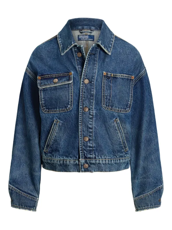 Polo Ralph Lauren Jaqueta Jeans De Algodão | Azul | FARFETCH BR