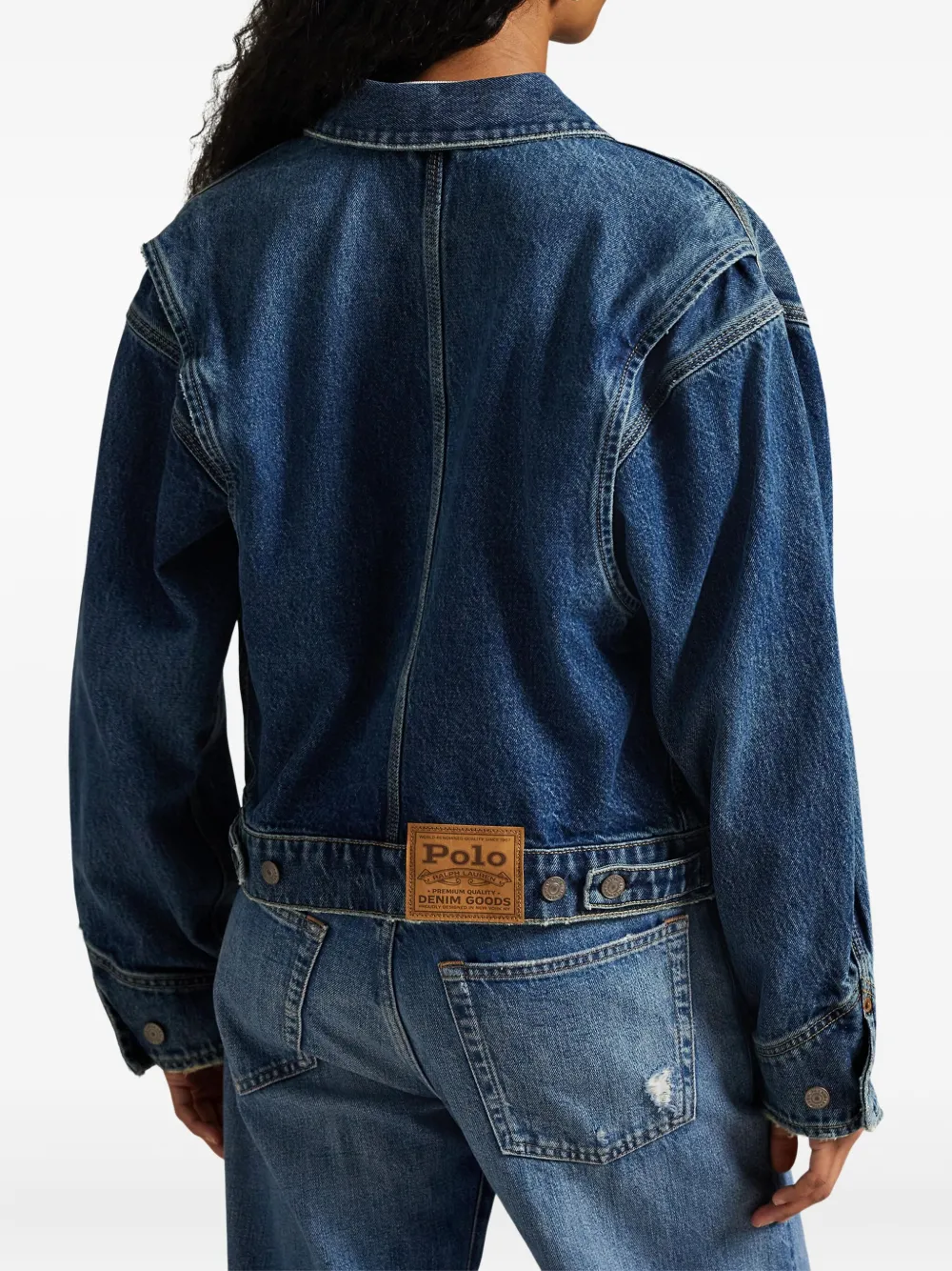Polo Ralph Lauren Denim jack Blauw