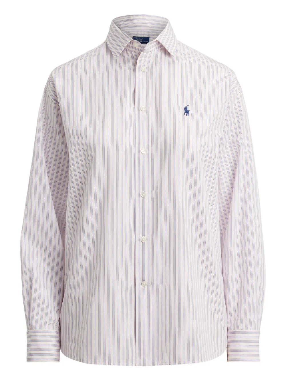 Polo Ralph Lauren Polo Pony Striped Shirt In White