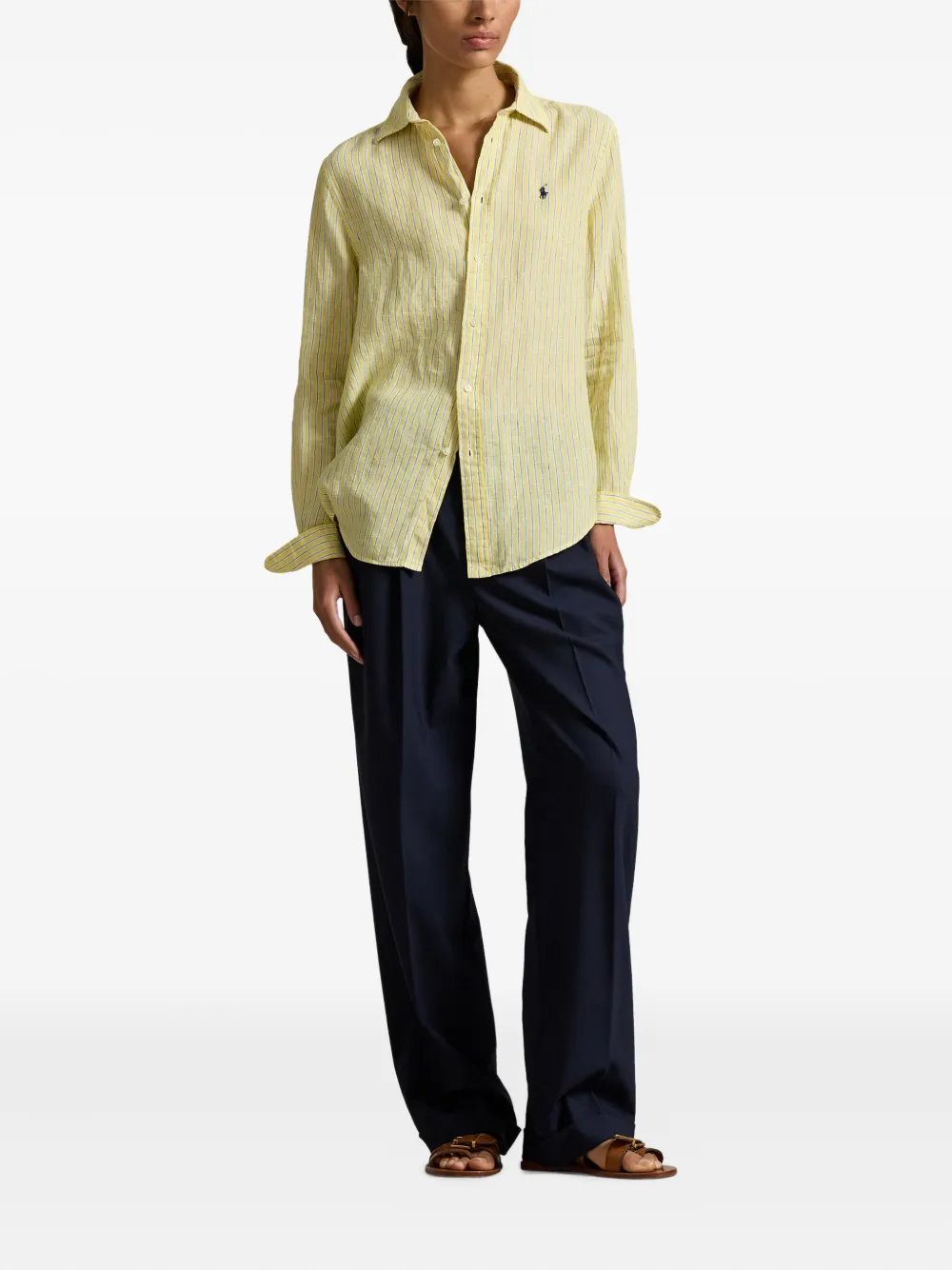 Polo Ralph Lauren Gestreept blouse - Geel