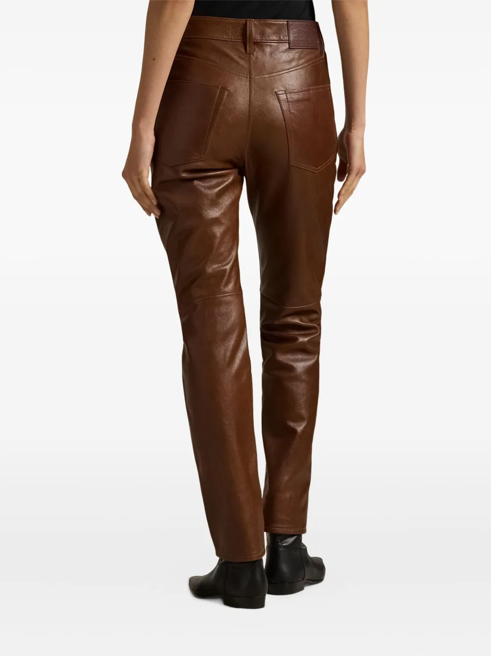 Polo Ralph Lauren Straight-leg Trousers In Brown